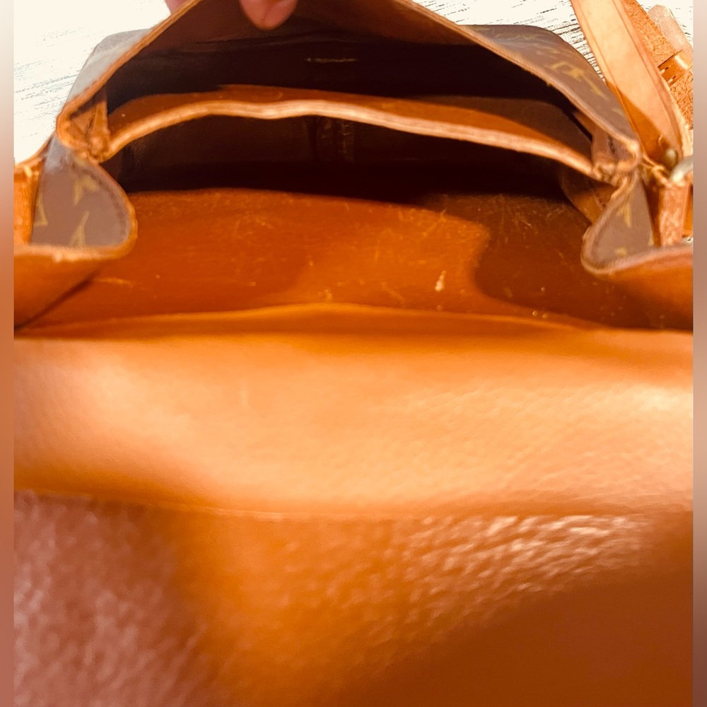 Louis Vuitton Monogram Crossbody Bag Brown Tan - Picture 9 of 14